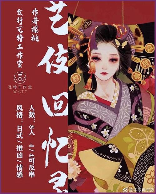 《艺伎回忆录》剧本杀深度复盘 浮世绘下的真相与人心